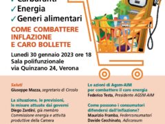 PREZZI ALLA STELLE! COME COMBATTERE INFLAZIONE E CARO BOLLETTE – Lunedì ore 18 sala polifunzionale di Quinzano