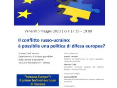 Il conflitto russo-ucraino: è possibile una politica di difesa europea?