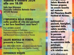 Salute mentale: il 4 ottobre incontro presso la sala San Giacomo alle ore 18:00